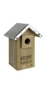Nature’s Way Cedar Bluebird House for Outdoor Nesting — product details