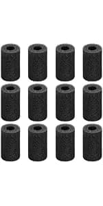 6-Pack Pre-Filter Sponge for Aquarium Shrimp Fry Fish Tank Filter 0.8” Intake — product details