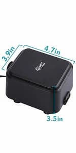 Mini Aquarium Air Stone, Small Bubble Stone Fish Tank Oxygen Stone Ultra Silent Deep Dissolving Oxygen Diffuser — product details