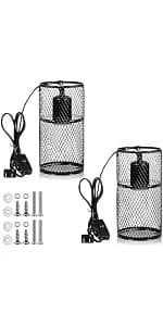 2 Pcs Reptile Heat Lamp Guard Anti Scald — product details
