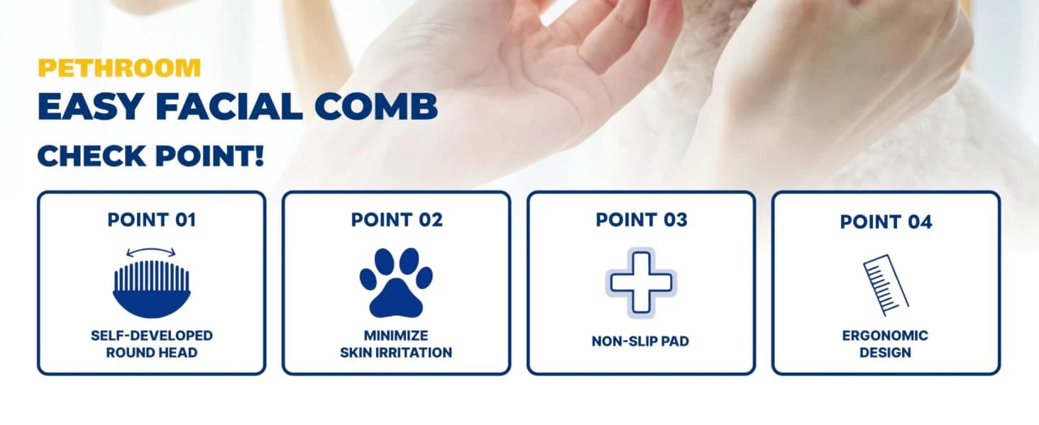 Professional Eye Comb for Pets — product details