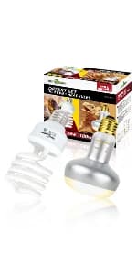 Reptile Light Fixture with Dimming Thermostat — product details