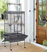 64-Inch Open Top Bird Cage for Parakeets and Cockatiels — collection imagery