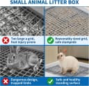 2 Pack Large Rabbit Litter Box