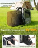 Cat Backpack Expandable — Cat Carrier Backpack with Breathable Window