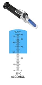 Salinity Refractometer for Seawater and Marine Fishkeeping Aquarium 0-100 PPT with Automatic Temperature — product details