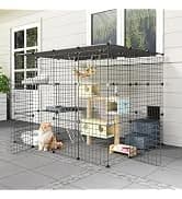 Guinea Pig Cage — Indoor Habitat Cage with Waterproof Plastic Bottom — collection imagery
