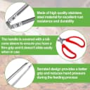Snake Feeding Tongs,15 Inch Reptile Feeding Tongs