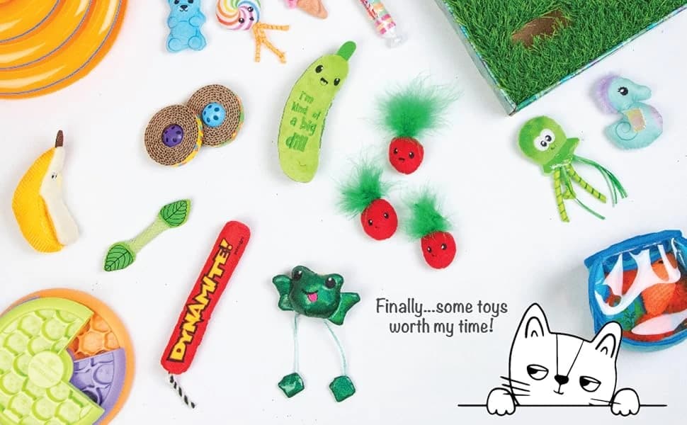 Nina Ottosson Melon Madness Puzzle and Play Cat Toy — product details