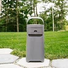 Pail | Dog Waste Disposal System for Outdoor and Indoor Odor Control | Dog Poop Trash can | Includes 1 Square — Great for indoor