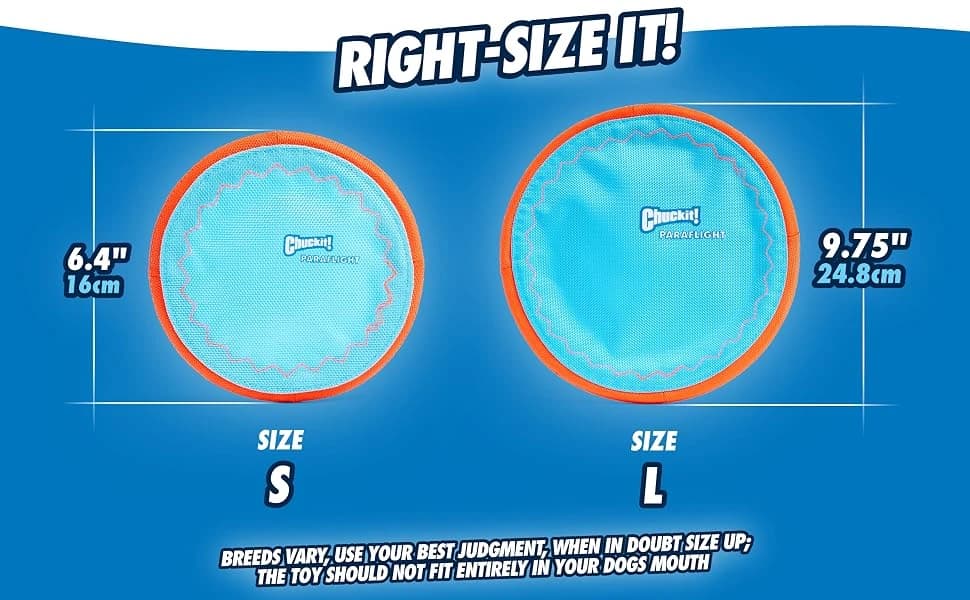 Paraflight Flying Disc Dog Toy — product details