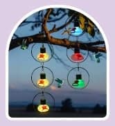 Charming Wind Chimes Hummingbird feeders for Outdoors Hanging ant and bee Proof — collection imagery