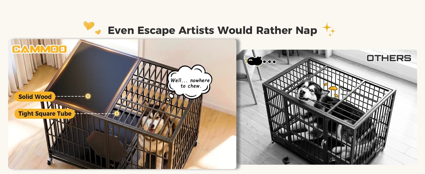 48'' Heavy Duty Dog Crates for Large Dogs — collection imagery