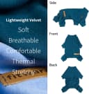 2 Pack Lightweight Fleece Dog Pajamas
