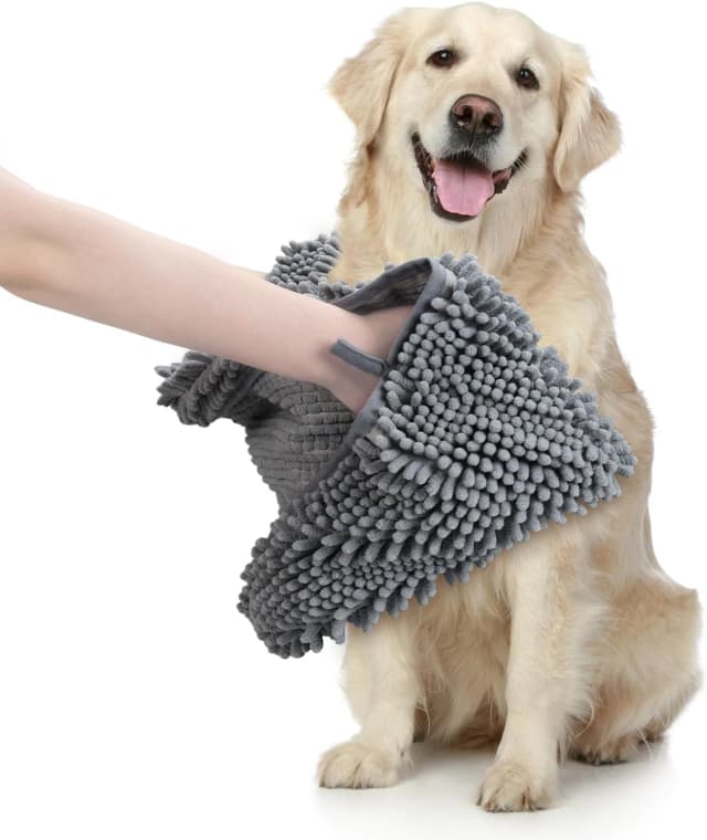 Microfiber Chenille Dog Towel 1 Pack