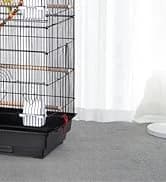64-Inch Open Top Bird Cage for Parakeets and Cockatiels — collection imagery