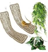 2 Pack Large Bearded Dragon Hammock,30"x7"Lizard Climbing Lounger — collection imagery