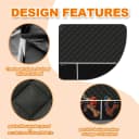 Dog Car Door Protector — 2 Pcs PU Leather Pet Car Door Cover