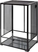 24" x 18" x 36" Reptile Tall Glass Terrarium Rainforest Habitat Double Hinge Door with Screen Ventilation 67