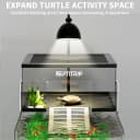 Stainless Steel Turtle Basking Platform — for 18‑20 Inch Wide Aquariums
