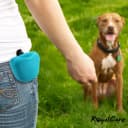 Silicone Dog Treat Pouch-Small Training Bag-Portable Dog Treat Bag for Leash with Magnetic Closure and Waist