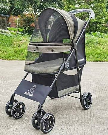 3 Wheel Pet Stroller Best Lightweight Foldable Compact Portable Jogger All Terrain Travel Pet Gear Puppy Kitty — collection imagery