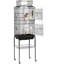 61" Playtop Parrot Bird Cage with Rolling Stand — collection imagery