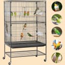 52" Large Bird Cage for Parakeets