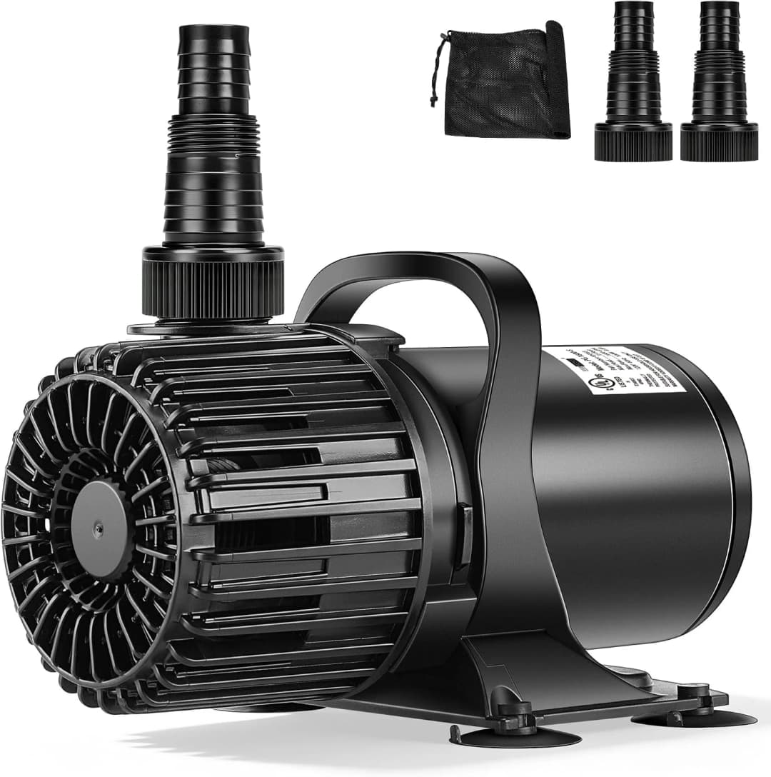 120W Pond Pump — 2700GPH Submersible Water Pump for Koi Pond