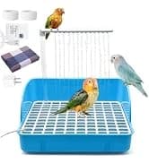Parakeet Nesting Box — Wood Bird Nest House for Cage — collection imagery