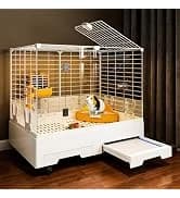 Guinea Pig Cage — Indoor Habitat Cage with Waterproof Plastic Bottom — collection imagery