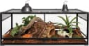 QuickBuild Reptile 65 Gallon Glass Terrarium