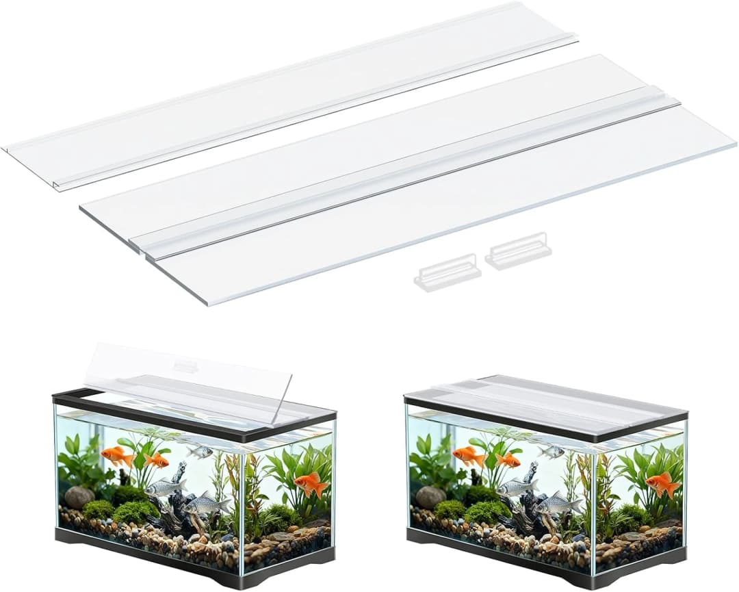 10 Gallon Fish Tank Lid — 19.3" x 9.65" x 0.14" — Size: 1PCS-19.3 x 9.65 x 0.14in