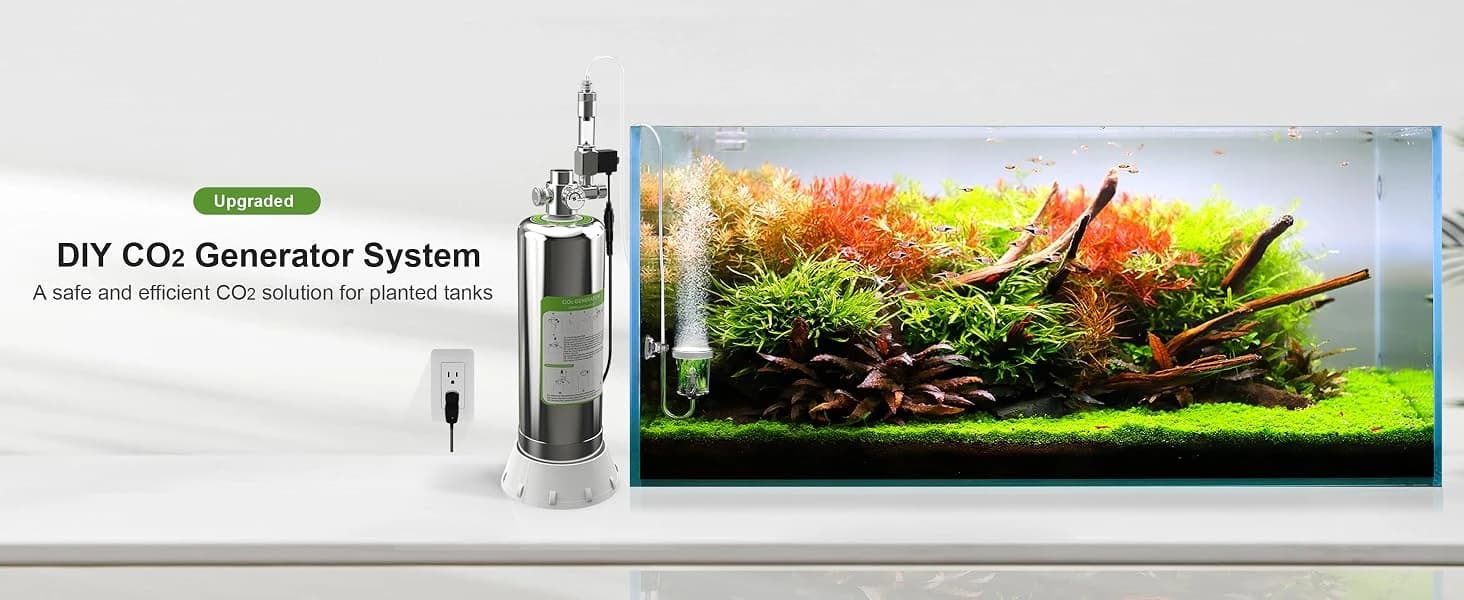 2.5L Upgraded Aquarium CO₂ Generator kit for Aquarium Plants Tanks — product details