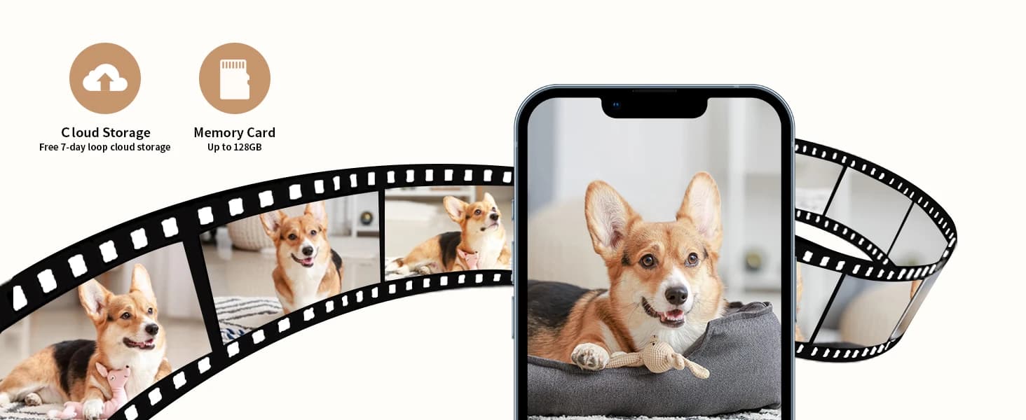 2K Pet Camera Treat Dispenser — collection imagery