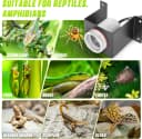 Reptile Ceramic Socket — Heat Lamp Holder for Terrariums and Vivariums