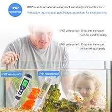 Pool Salt Tester and PH Meter — Salt function