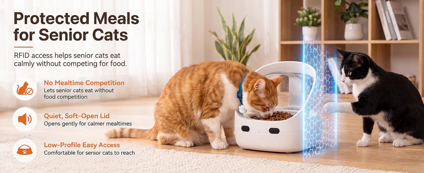 Smart Pet Feeder RFID Bluetooth — product details