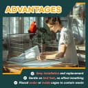 Bird Cage Liners — 120 Unscented Newsprint Sheets