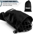 Pitbull Dog Muzzle Reflective Metal Mask Secure Wire Basket Muzzles for Large Sized Dogs Amstaff Soft Cage to