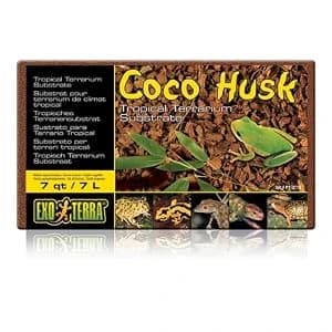 Coco Husk Brick — 8 QT (8.8 L) – Natural Coconut Fiber Terrarium Substrate for Reptiles — Coco Husk Terrarium Substrate