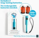 The Device — Colour: Blue, Replaceable Batteries