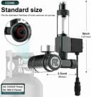 Mini Aquarium CO₂ Regulator Kit for CGA320 Side Open CO2 Cylinder