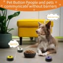 Set of 6 Recordable Buttons with Rubber Mat and 50 Training Stickers