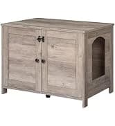 Litter Box Enclosure — Cat Litter Box Furniture with Removable Divider — collection imagery