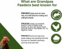 Grandpas Feeders Automatic Chicken Feeder - 20 lbs No Waste Poultry Feeder