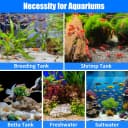 6-Pack Pre-Filter Sponge for Aquarium Shrimp Fry Fish Tank Filter 0.8” Intake