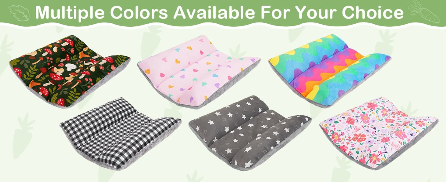 15"x14" Soft Plush Rabbit Bed Washable Cuddle Mat for Small Pets — product details