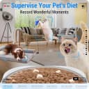 Automatic Cat Feeder with 2K Camera: 5G WiFi Automatic Dog Feeder with Night Vision