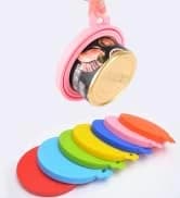 6 packs Pet Food Can Lids — Food Safe BPA-Free and Dishwasher Safe — collection imagery